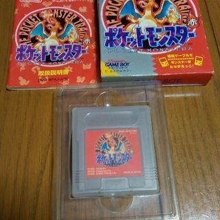 ※売却済み ポケットモンスター 赤Ver ゲームボーイソフト[中古]