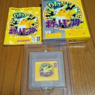 ※売却済み ポケットモンスター ピカチュウVer ゲームボーイソ...