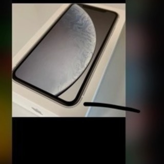 新品 未使用 iPhoneXR 128GBホワイト ロック解除 残債なし