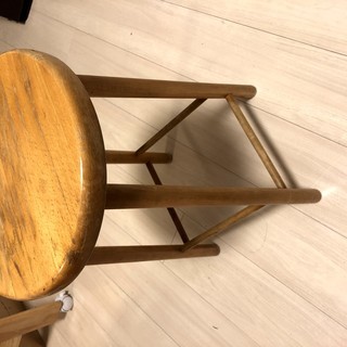 【取りに来ていただける方限定】木製の椅子を差し上げます！
