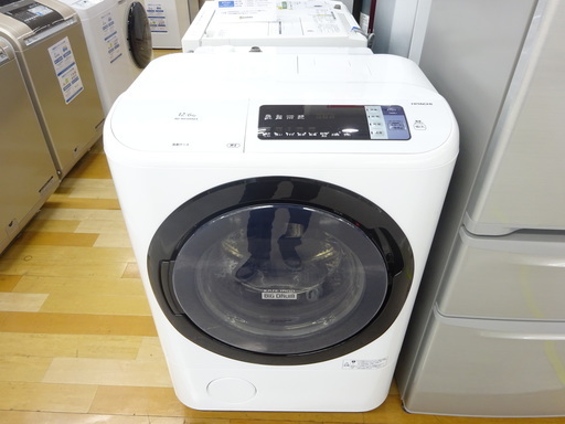 安心の1年保証付！2017年製HITACHIの12.0kgドラム式洗濯機【トレファク　岸和田】