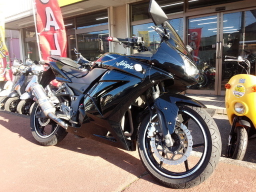 NO.2456 Ｎｉｎｊａ２５０Ｒ（ニンジャ２５０Ｒ） 水冷４サイクル２気筒 ＦＩ　ヨシムラＴｒｉＯｖａｌマフラー　☆彡