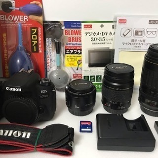 ❤️極上品❤️Canon EOS 9000Dトリプルレンズセット