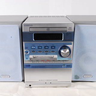 7705　KENWOOD ケンウッド CD MD カセットコンポ...