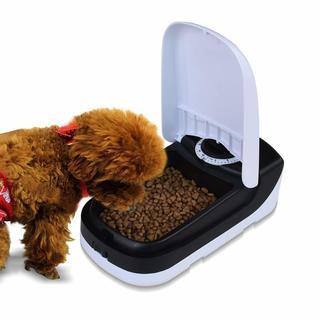 格安販売♪WOpet自動餌やり器 自動給餌器 ペット給餌器 中小型犬用