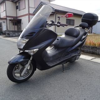 マジェスティ125FI　社外マフラー
