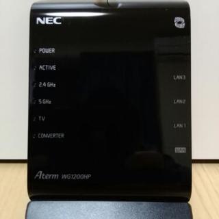 【NEC 】ルーター　AtermWG1200HP 