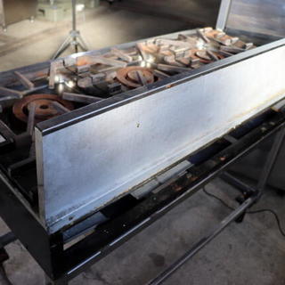 OZAKI オザキ 5口ガスコンロ ガステーブル OZ120-60D LPガス