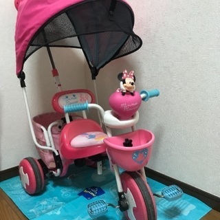三輪車 ミニーちゃん ピンク
