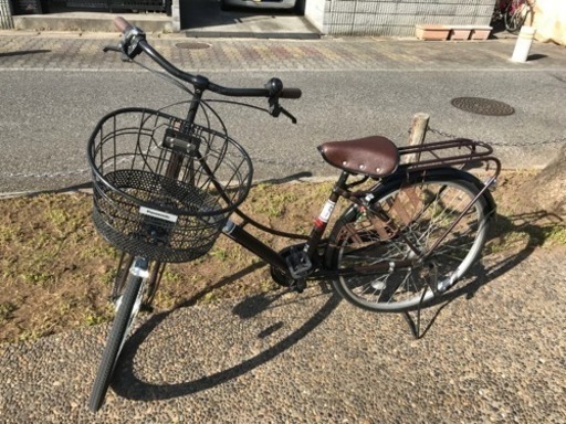 【取引中】中古自転車☆2015年購入品☆六段ギア
