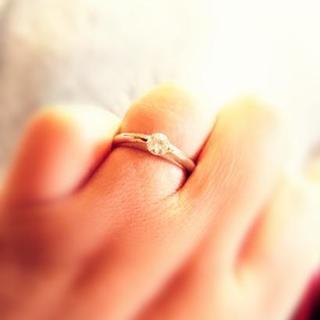 ダイヤモンドリング0.322ct最高クラスVVS鑑定書あり