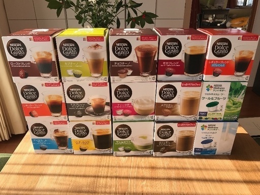 【値下げ】ネスカフェ ドルチェグスト カプセル 15種 まとめ売り