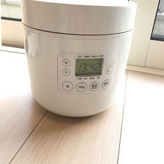 商談中 無印良品 ジャー炊飯器 0.5L