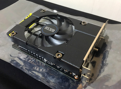 ELSA エルザ GeForce GTX 1050Ti 4GB S.A.C グラフィックスボード VD6215 GD1050-4GERST ★ 正規 保証残りあり