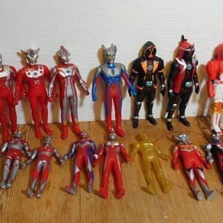 ウルトラマンなどソフビまとめ売り