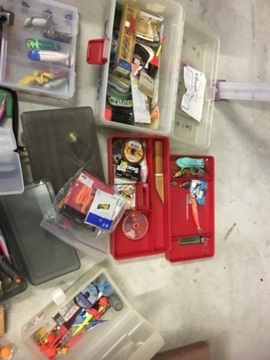 釣り道具 いろいろ 一式 まとめて エギング 磯釣り