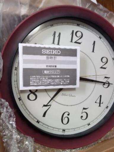 SEIKO　電波時計　新品