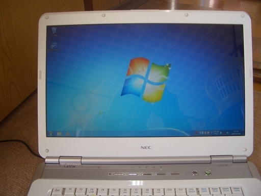 Windows7 ノートパソコン　NEC　PC-LL150WG　すぐに使用できます