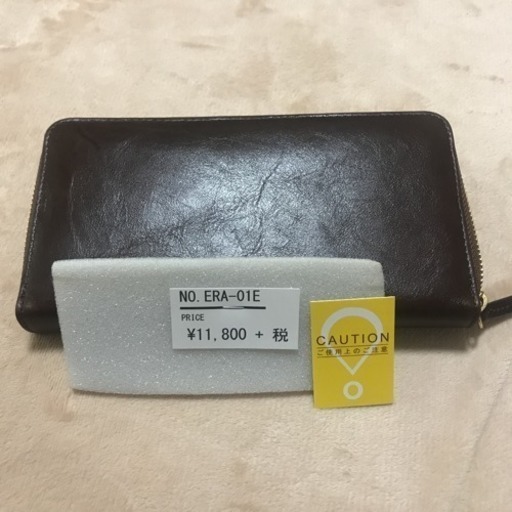 皮製品  長財布  茶色