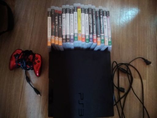 ■最終値下げ！■完動品、美品です！　PS3 320GB　+　ソフト17本セット♪