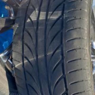 メッキホイール19インチタイヤ4本セット