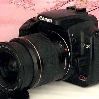 簡単・軽量・高画質✨初心者入門機✨Canon EOS Kiss X レンズキット