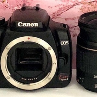 簡単・軽量・高画質✨初心者入門機✨Canon EOS Kiss X レンズキット
