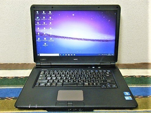 15.6型/高性能i5/光速☆彡新品✨SSD120GB＋HDD250GBデュアルストレージ(^^)v/快適♬メモリ4GB/MS Office✎/DVDSマルチ(書き込み可)/HDMI/すぐ使えるWindows10 メディア作成ツール付/すぐ繋がるWi-Fi/新品✨KB/NEC VersaPro