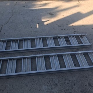 愛知から アルミブリッジ 2本組 0.5t / 500kg ？180cm×30cm？