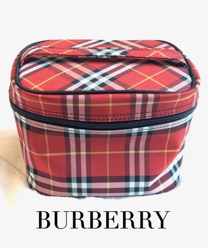 新品未使用　BURBERRY　チェック柄化粧ポーチ♡