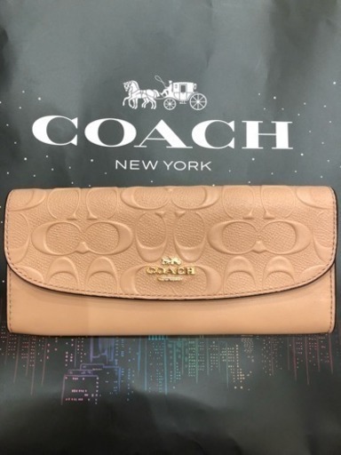 coach 長財布 新品未使用