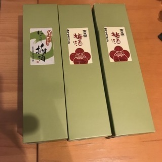 日本酒 珍しい梅酒  ３本 720