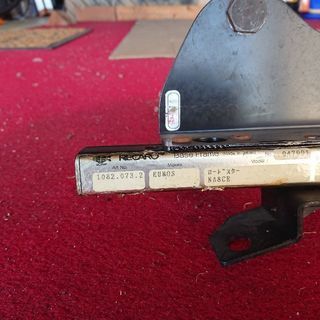 レカロ純正シートレール左右セット SR3 ロードスター NA8CE                    