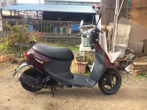 レッツ４　不動　セルOK　現状販売　原付　スクーター　CA45A