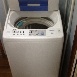 日立　全自動洗濯機　浸透洗浄「白い約束」７㎏