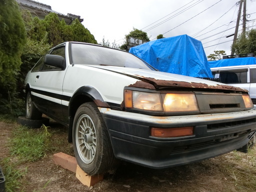 55万ae86 レビン Gt Apex S60年式 ケサランパサラン 東広島のカローラレビンの中古車 ジモティー