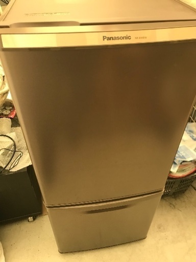 Panasonic  2ドア冷蔵庫 148L NR-B148 ブラウン 2015年製