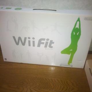 wii  fit　新品未使用♫バランスボード&ソフト