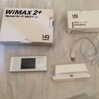 WiMAX 2+ Speed wifi next W05 ほぼ新...