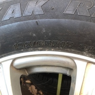 １５インチ、スタッドレスアルミホイールセット