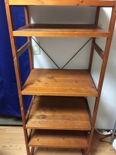 収納棚 横60奥行45高さ147 ジュン 小田原の収納家具 食器棚 キッチン収納 の中古あげます 譲ります ジモティーで不用品の処分