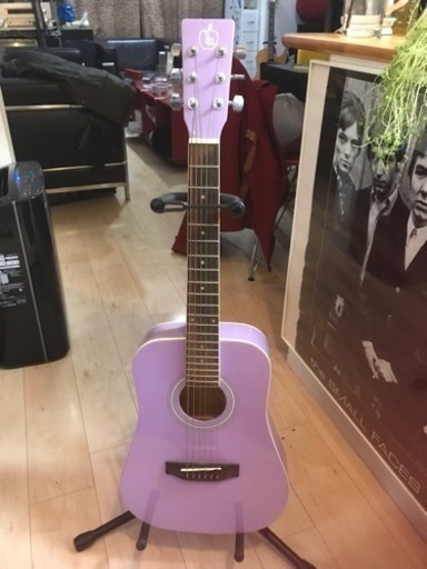 可愛い紫のギター おつ 西新宿五丁目の楽器の中古あげます 譲ります ジモティーで不用品の処分