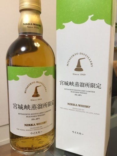 ニッカ宮城峡蒸溜所限定ウィスキー Sugarcacao 仙台のウイスキーの中古あげます 譲ります ジモティーで不用品の処分