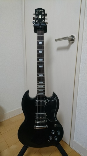 中古　Epiphone Worn G-400Ebony SG エレキギター 【エピフォン】