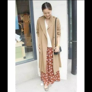 【美品】スローブイエナ ニュアンスコート