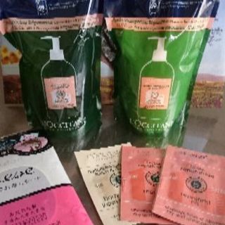 おまけ付 ¥1,000お得★全て新品未使用★ロクシタンファイブハーブスシャンプーシャンプー&コンディショナー +おまけの画像