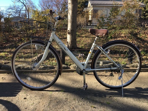 シティサイクル　26インチ　6段変速　Curen