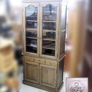 ▶食器棚 旭川家具 山室家具製作所 ESPOIR エスポアール 道産材 ダイニングボード 札幌市西区西野　