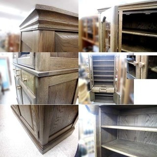 ▶食器棚 旭川家具 山室家具製作所 ESPOIR エスポアール 道産材 ダイニングボード 札幌市西区西野　