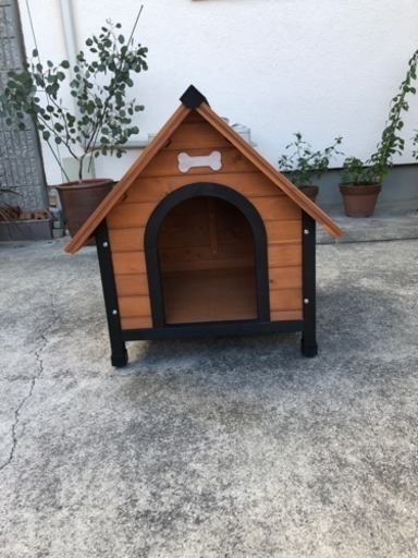 かわいい木製の犬小屋です まさ 山陽網干のその他の中古あげます 譲ります ジモティーで不用品の処分